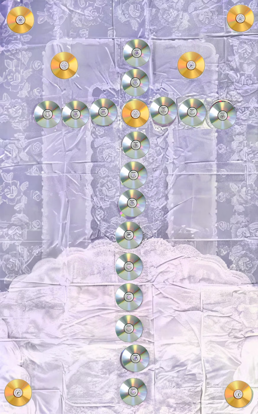 CD Cross on Lace 2