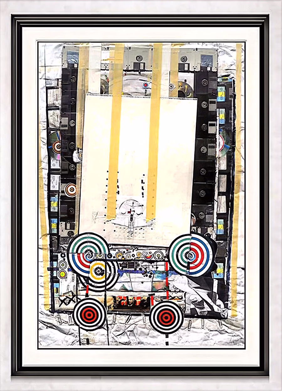 Untitled (Cassette Target Frame)