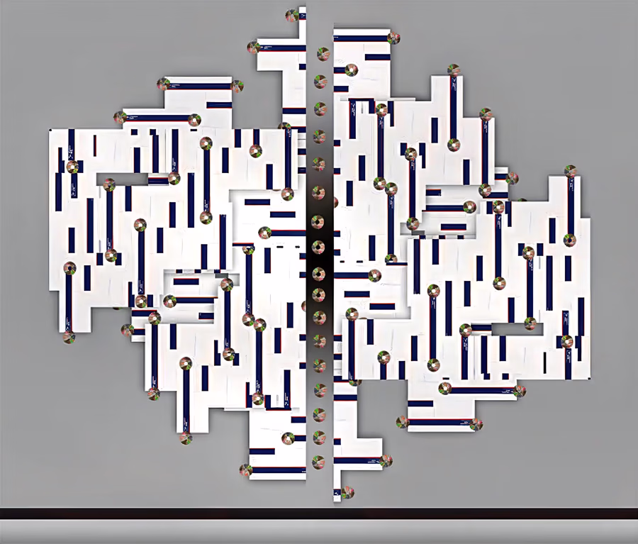 Untitled (CD Grid Formation) 2