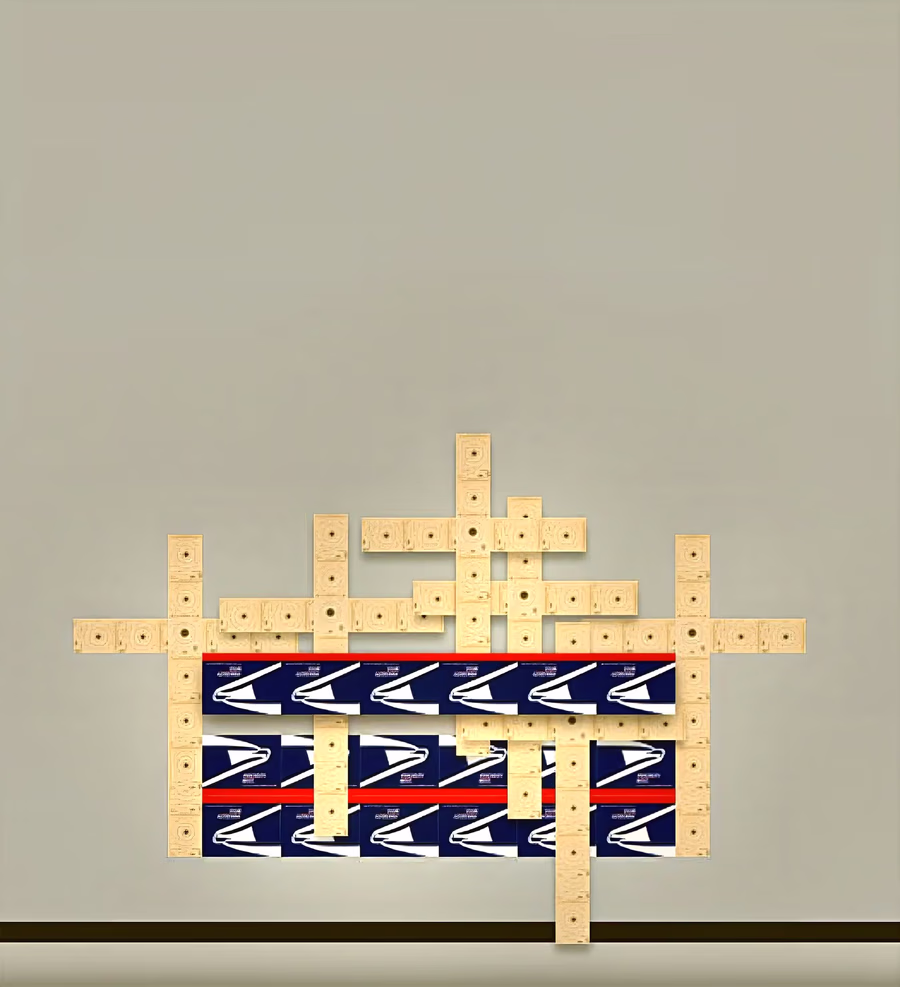 Untitled (USPS Box Grid)