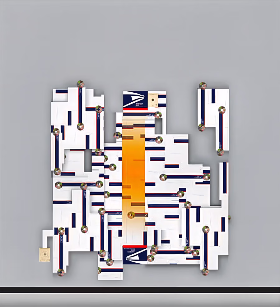 Untitled (USPS Collage)