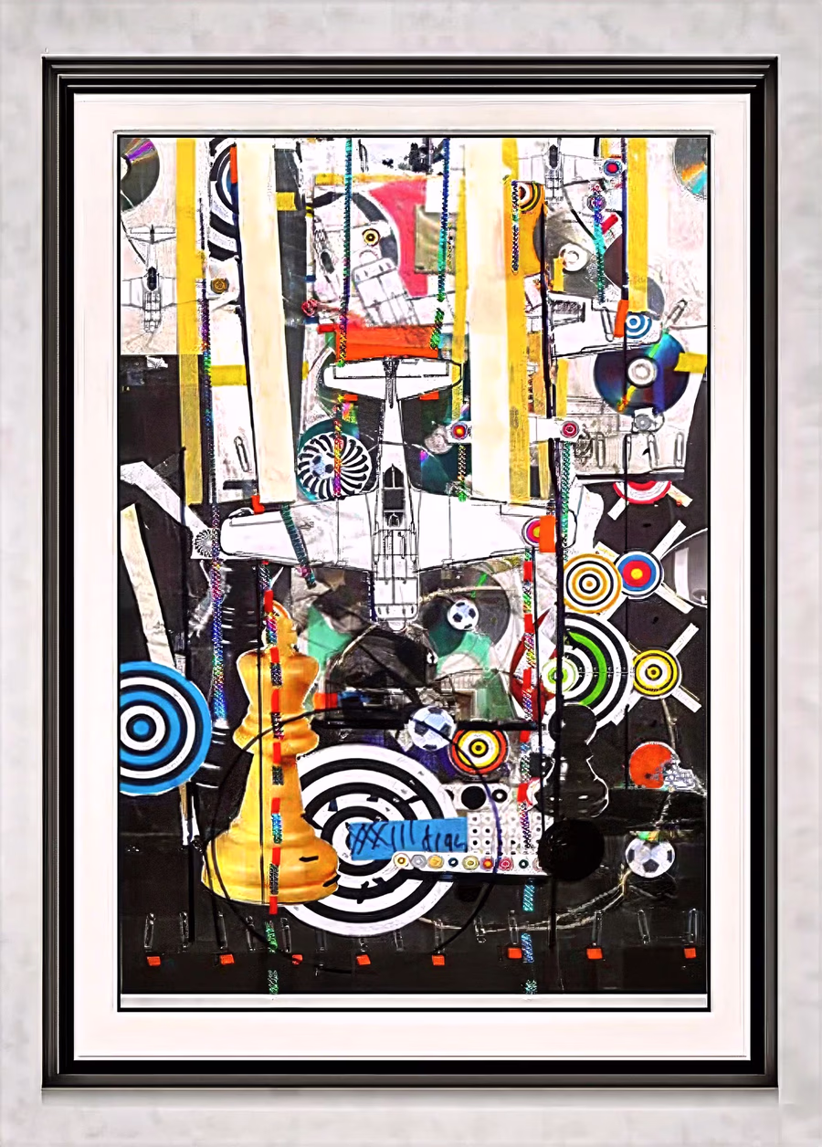 Untitled (Planes, Chess, Targets) 2