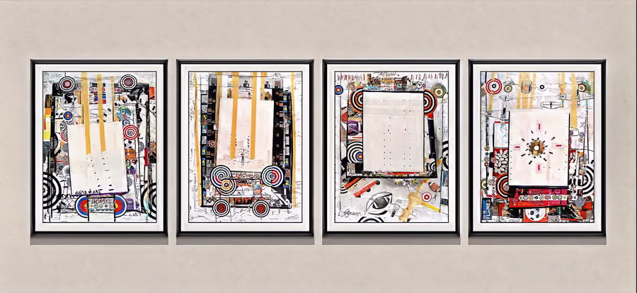 Four-Panel Target Series 1