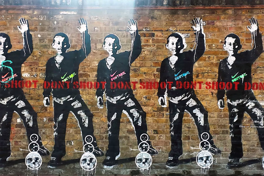 Don't Shoot Mural