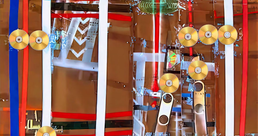 Untitled (CD Formation Installation)