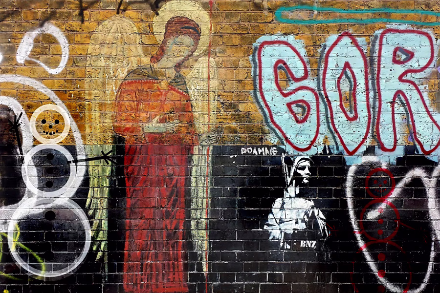 Untitled (Saint with Tags)