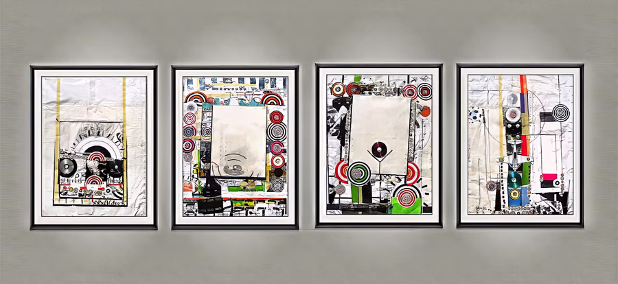Four-Panel Target Series 2
