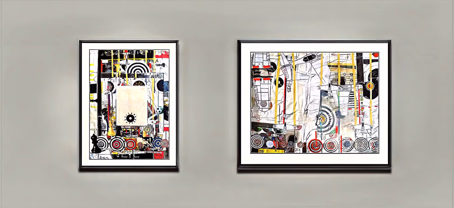 Untitled (Gallery Diptych View) 2