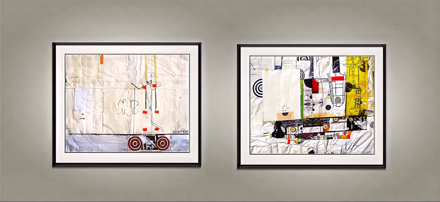 Untitled (Gallery Diptych View) 3
