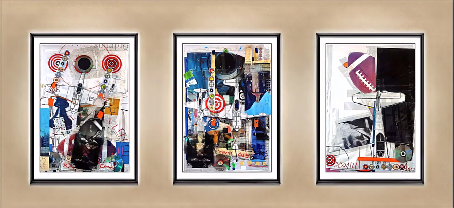 Triptych Installation View 5