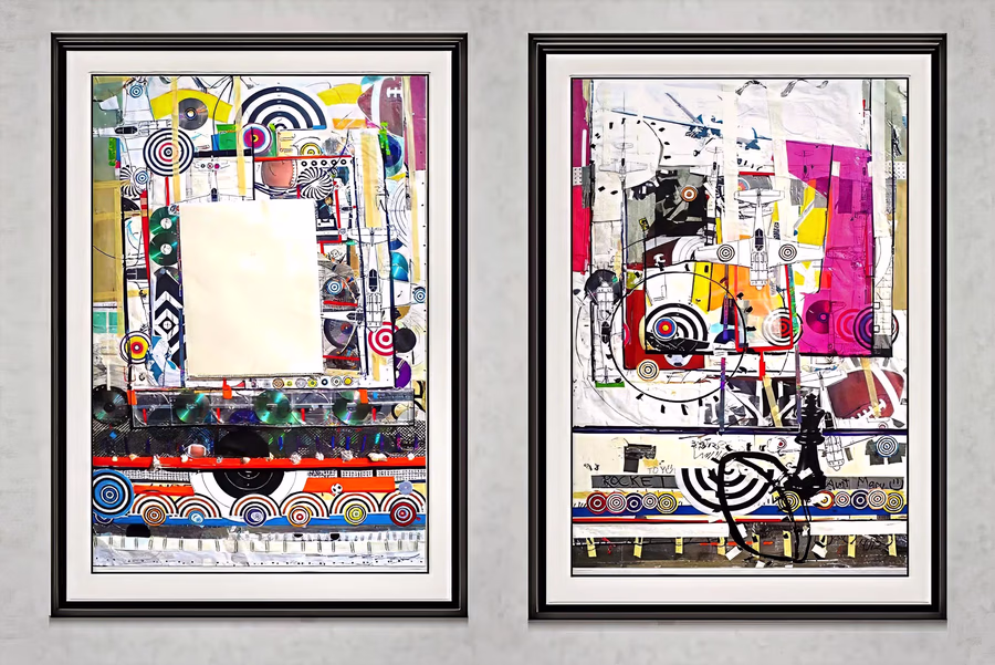 Diptych Installation View 3