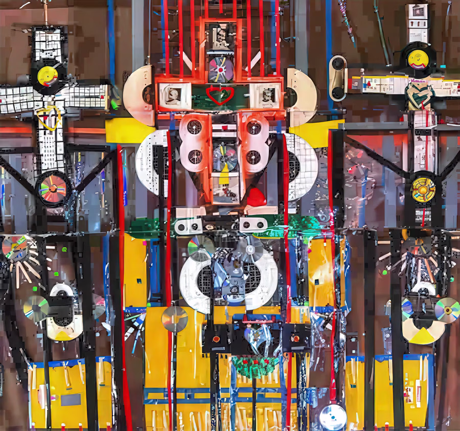 Totemic Machine Figure