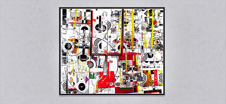 Untitled (Dense Abstract Field)
