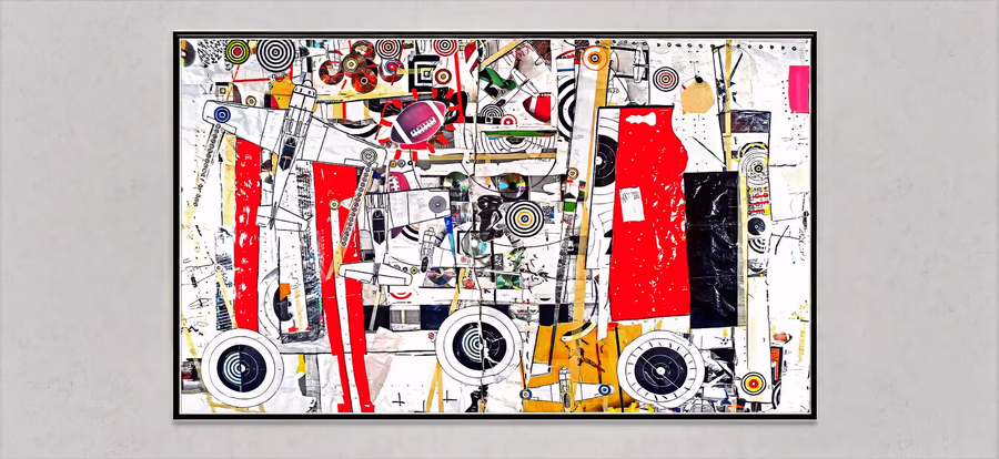 Untitled (Targets and Football)
