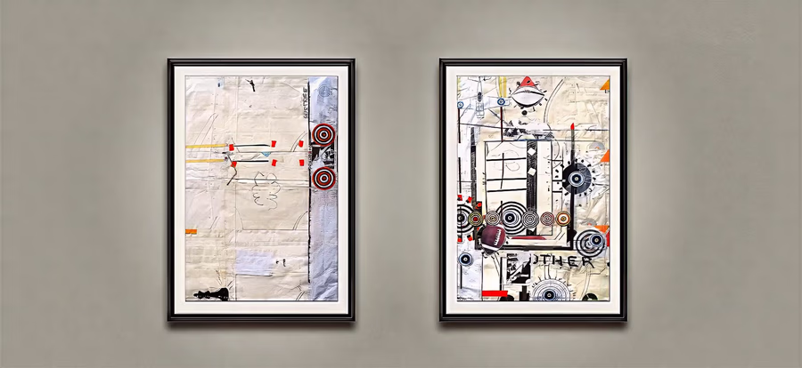 Diptych Installation View 4