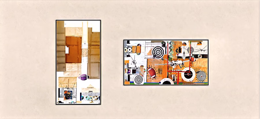 Two Works, Gallery View