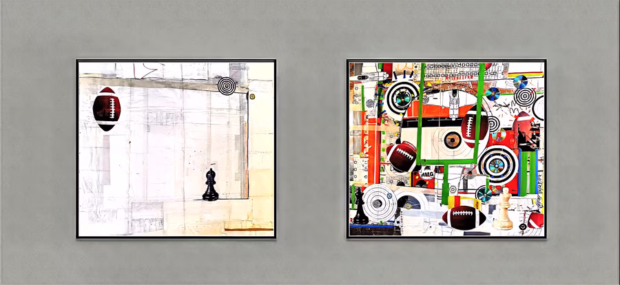 Untitled (Gallery Diptych View) 5