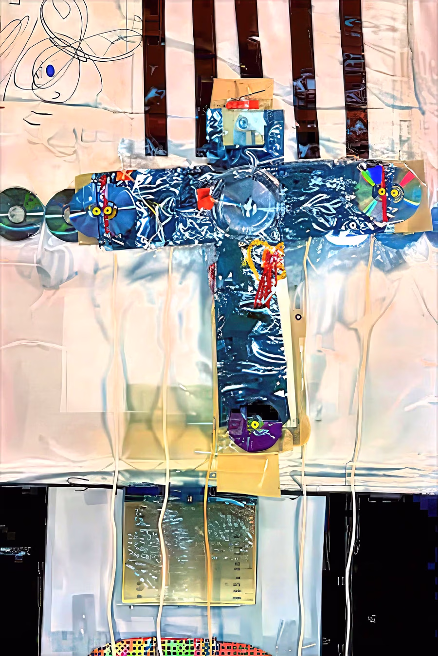 Cross of Compact Discs