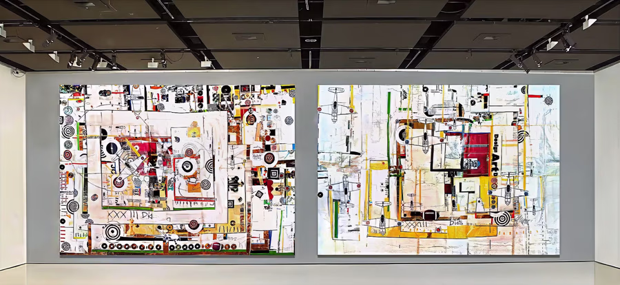 Diptych Installation View 6