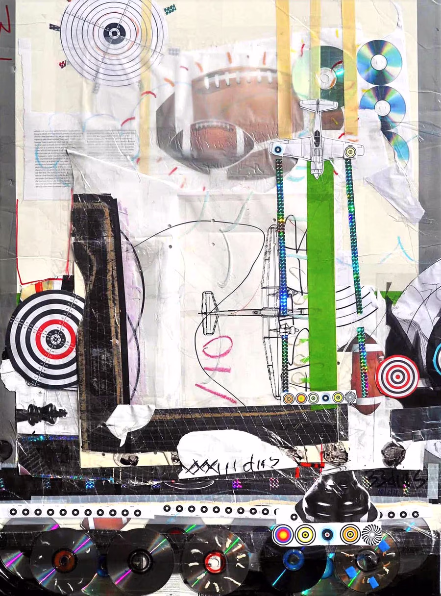 Untitled (Warplanes and Targets) 4