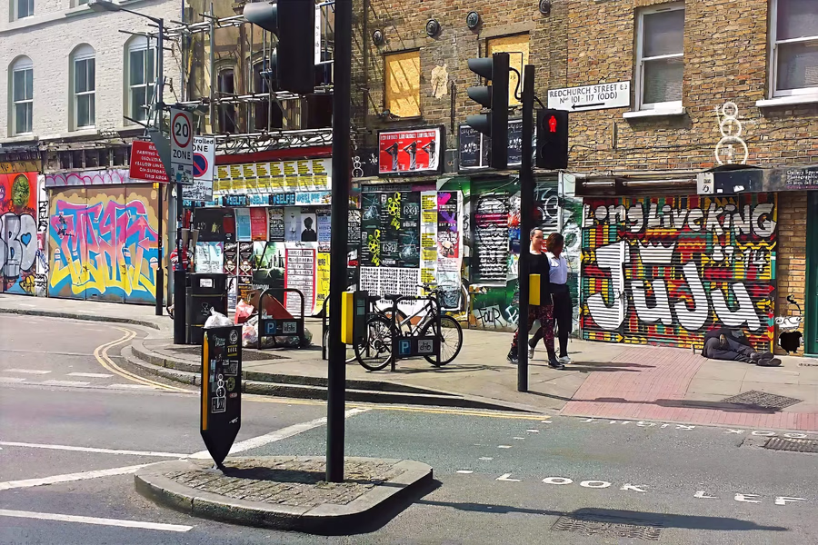 Redchurch Street Corner