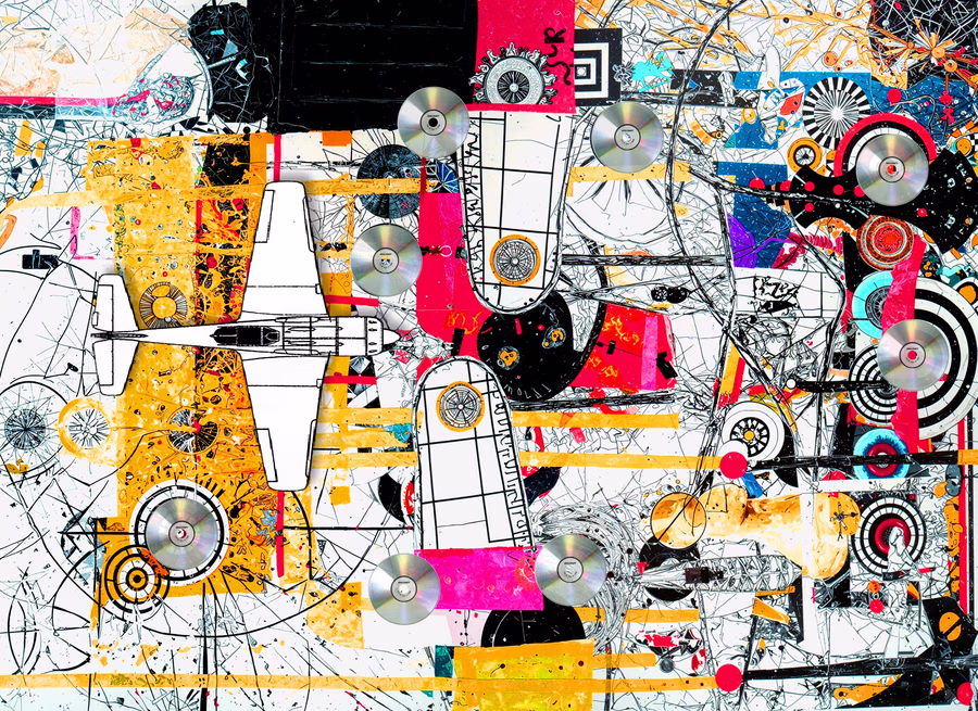 Untitled (Planes and Discs) 3