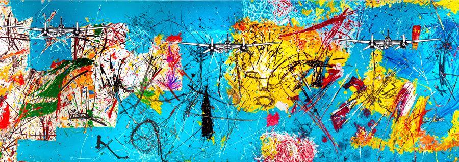 Untitled (Warplanes Over Chaos)
