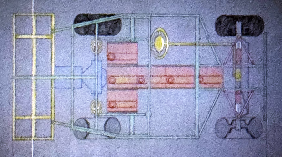 Untitled (Vehicle Blueprint Drawing)