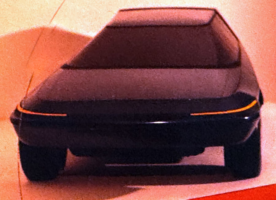 Untitled (Black Car Sketch)