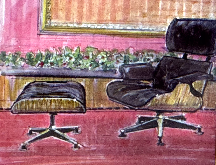 Eames Chair Interior