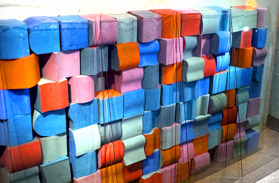Painted Block Wall