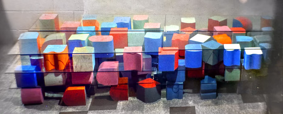 Blocks Under Glass