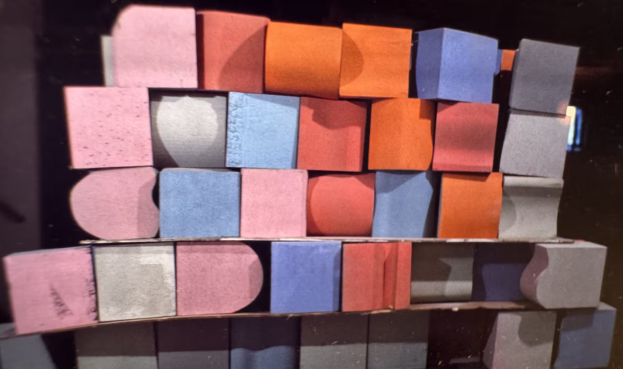 Painted Block Assembly