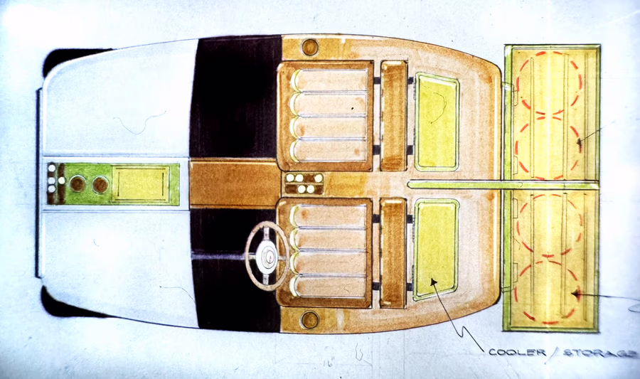 Untitled (Boat Interior Plan)