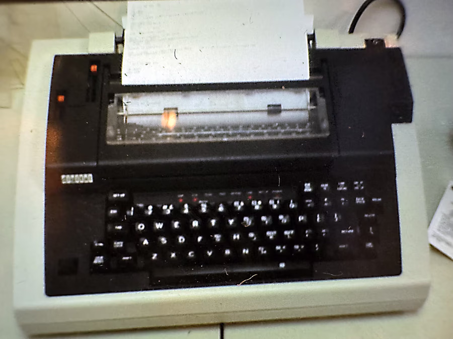 Untitled (Electric Typewriter)