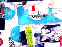 Bomber Over Reclining Figure, 2000