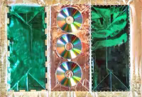 Triptych, Three Discs on Copper, 1990