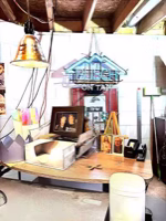 Untitled (Studio Desk View) 2, 2020
