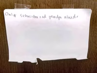 Untitled (Handwritten Note), 2010