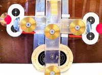 Untitled (CD Cross Targets), 1990