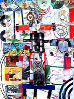 Untitled (Cross and Discs), 2010