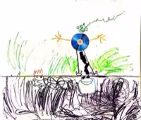 CD Figure in Garden, 2020