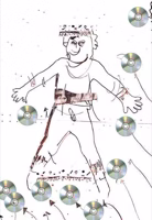 Figure Orbited by Discs, 2020