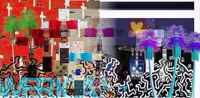 Untitled (Divided Cityscape), 2010