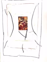 Untitled (Figural Collage Fragment), 2010
