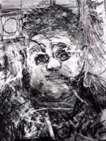 Untitled (Charcoal Portrait), 2010