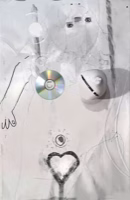 Untitled (CD and Heart), 2020