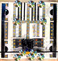 Untitled (CD Grid Formation) 1, 2010