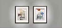 Untitled (Framed Diptych Installation), 2010
