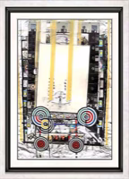 Untitled (Cassette Target Frame), 2000